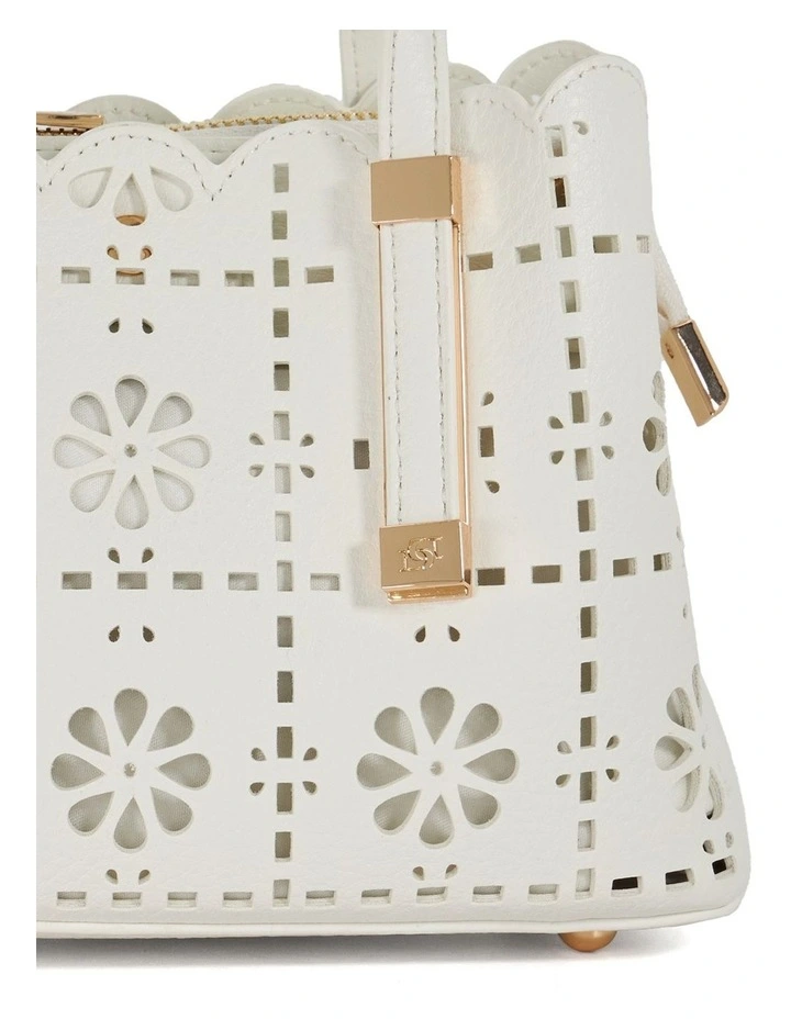 Dinkydorry Small Tote in White image 6