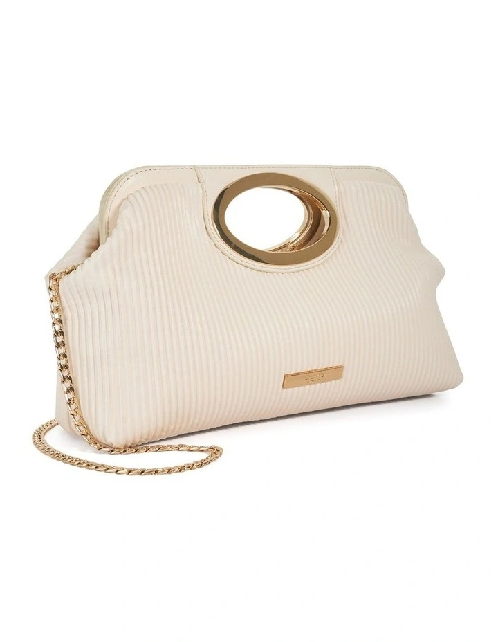 Ellsas Clutch in Beige image 2