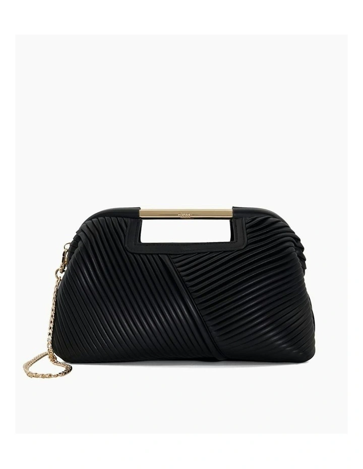 Ebec Clutch Bag in Black image 1