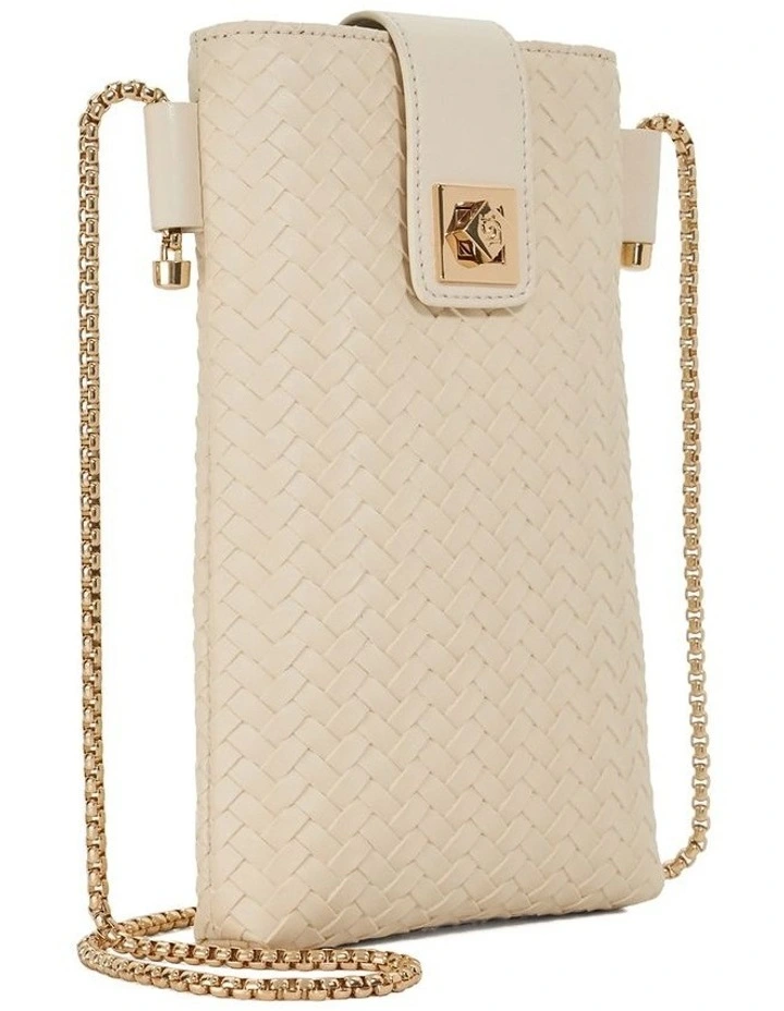 Keystone Crossbody Bag in Cream image 2