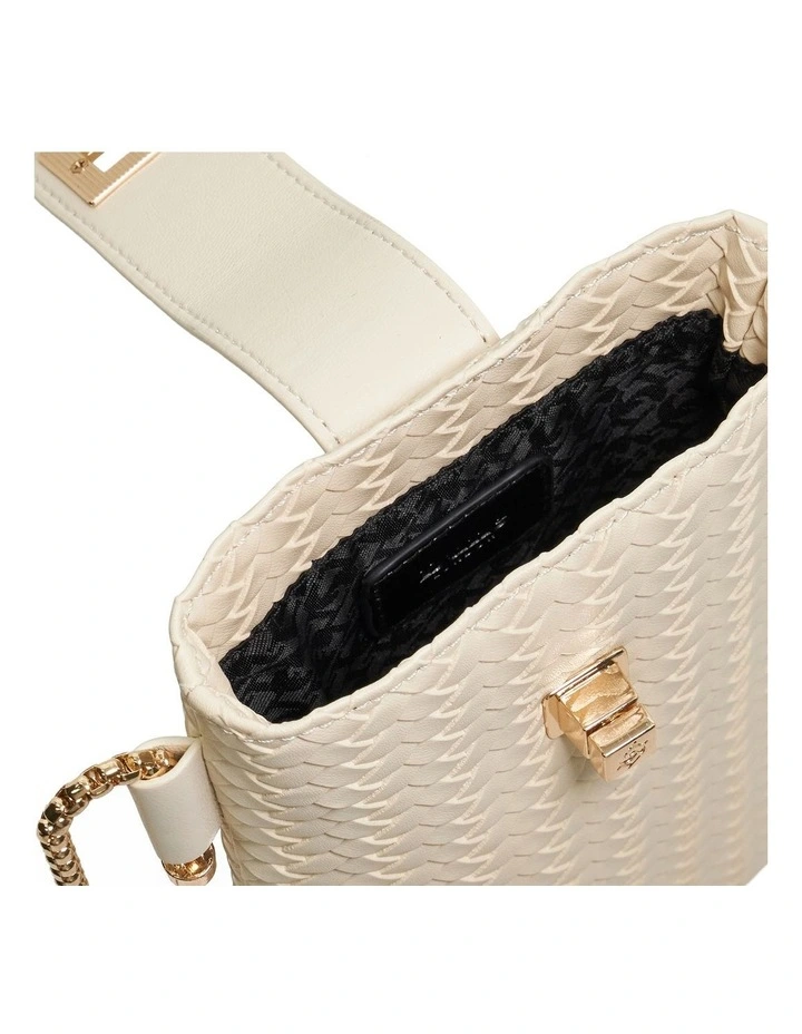 Keystone Crossbody Bag in Cream image 3