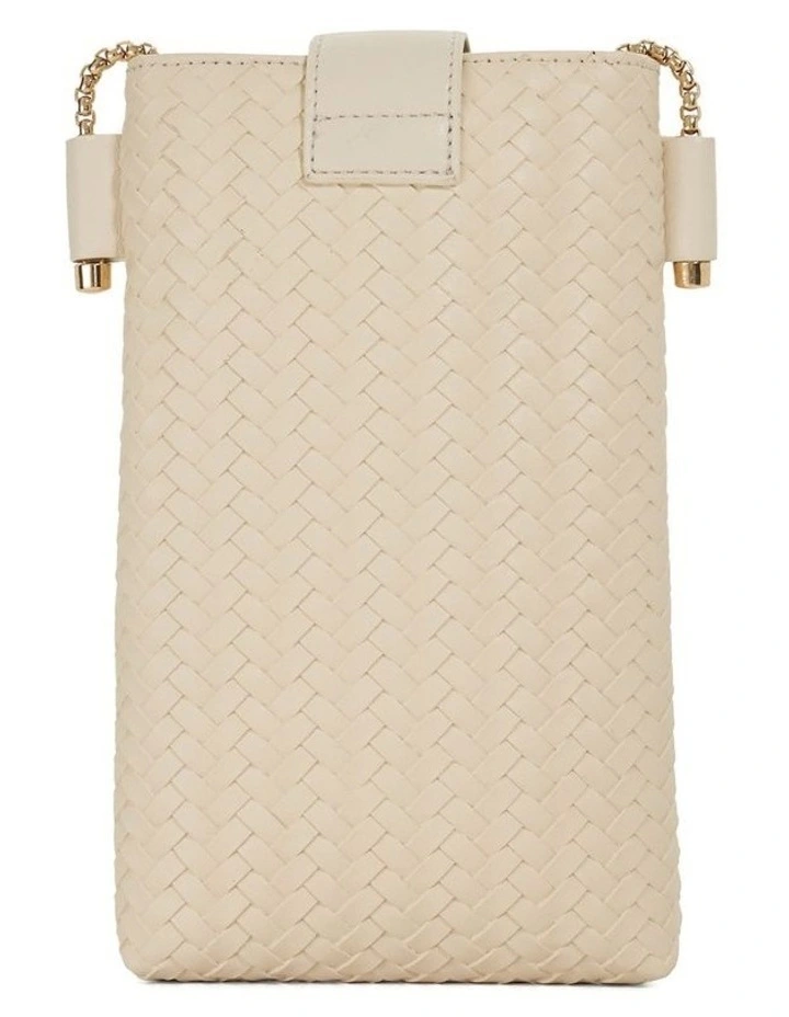 Keystone Crossbody Bag in Cream image 4