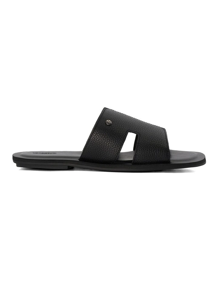 Initials Sandals in Black image 1