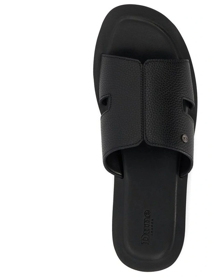 Initials Sandals in Black image 4