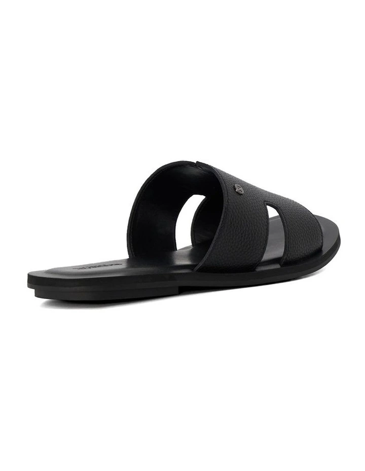 Initials Sandals in Black image 5