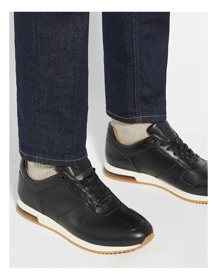 Trilogy Sneaker In Black image 2