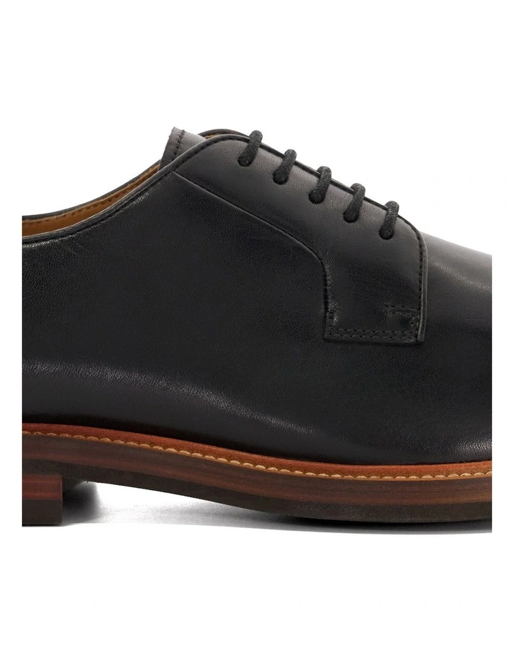 Savoye Lace Up Loafers in Black image 6