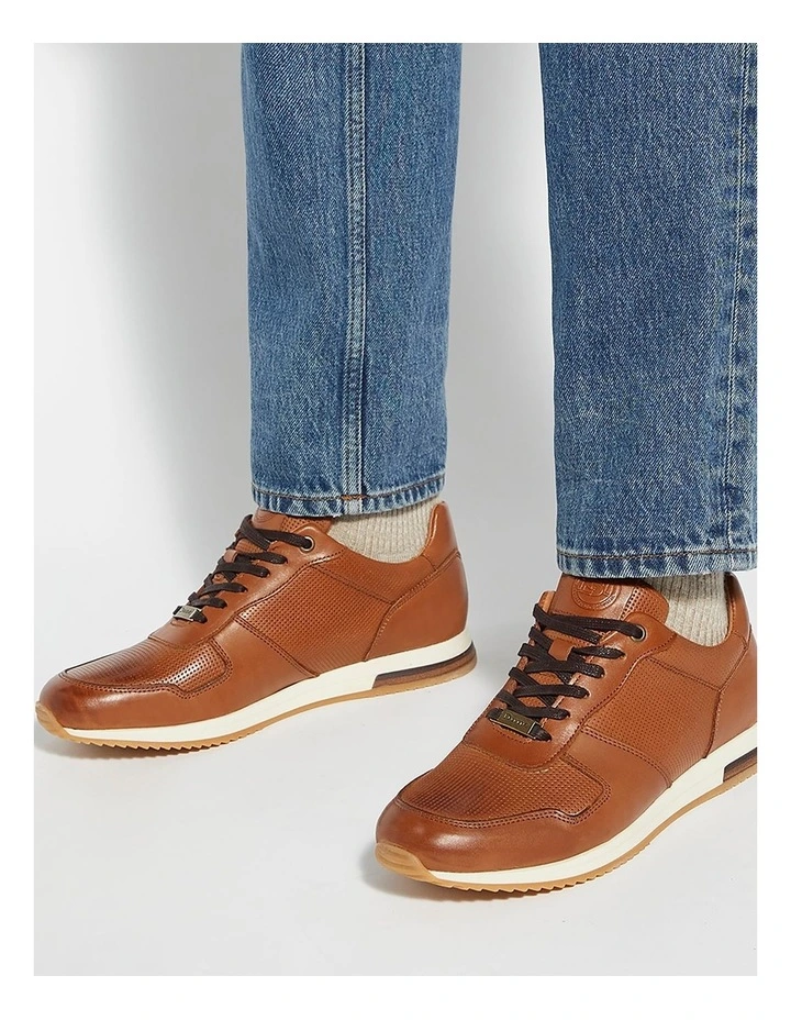 Trilogy Sneaker In Tan image 2