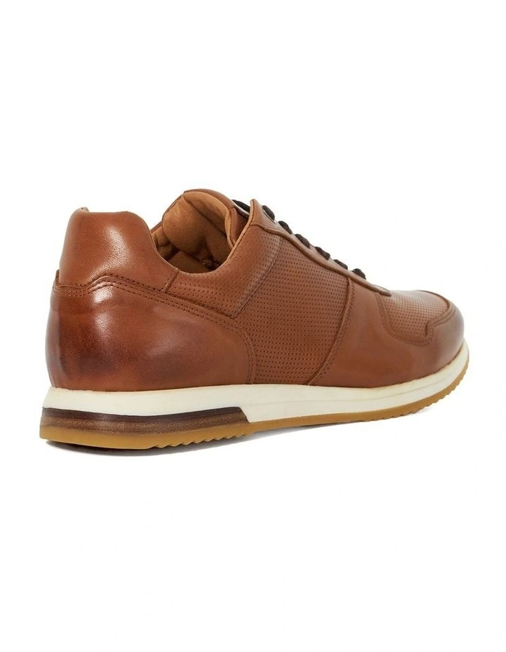 Trilogy Sneaker In Tan image 4