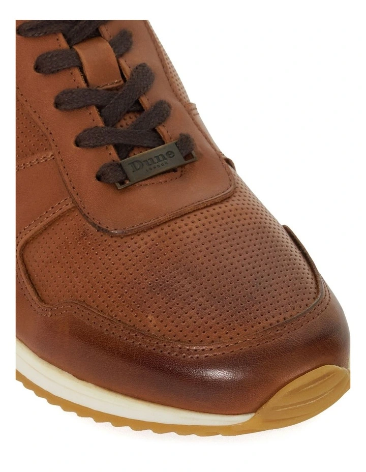 Trilogy Sneaker In Tan image 6