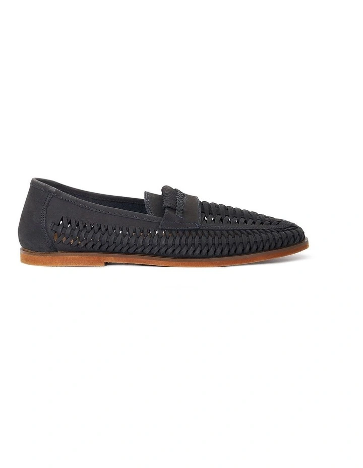 Brickles Loafer In Navy image 1