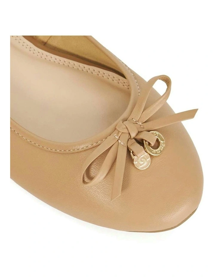 Harpington Ballet Flat In Camel image 5