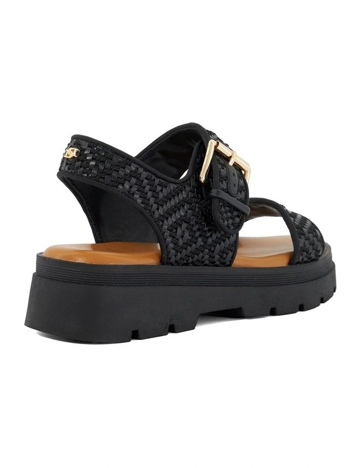 Lulla Sandal in Black image 4