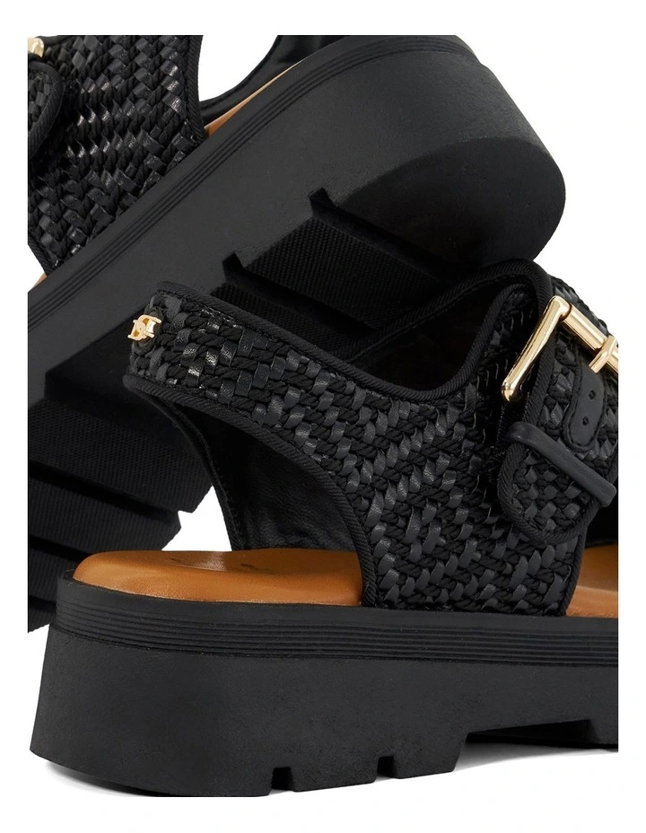 Lulla Sandal in Black image 5