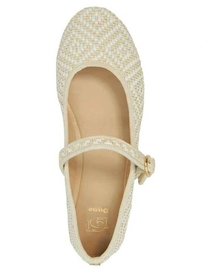 Holler Mary Jane Ballet in Ivory image 3