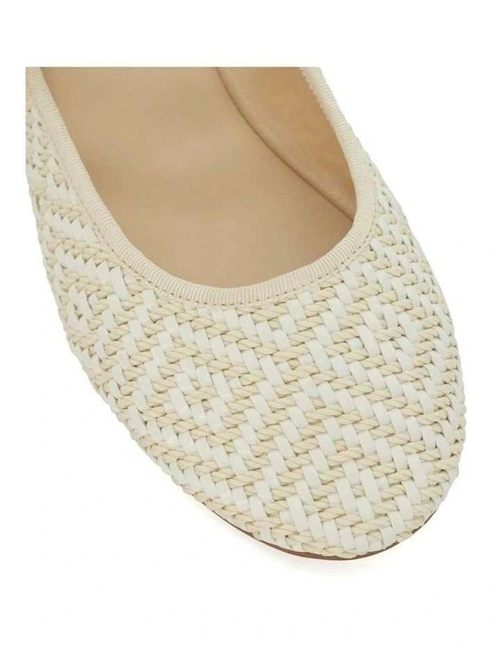 Holler Mary Jane Ballet in Ivory image 5