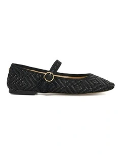 Holler Mary Jane Ballet in Black