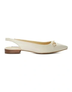 Honour Flat Ballet in Ivory