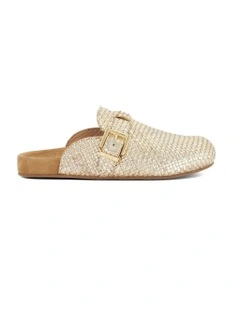 Glaized Slip On in Gold