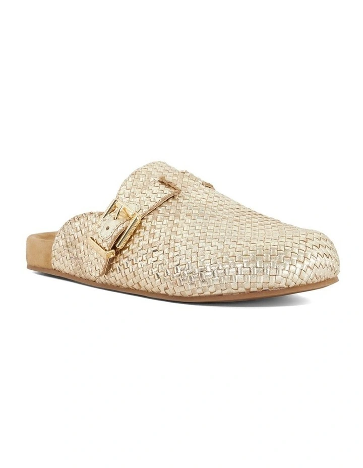 Glaized Slip On in Gold image 2