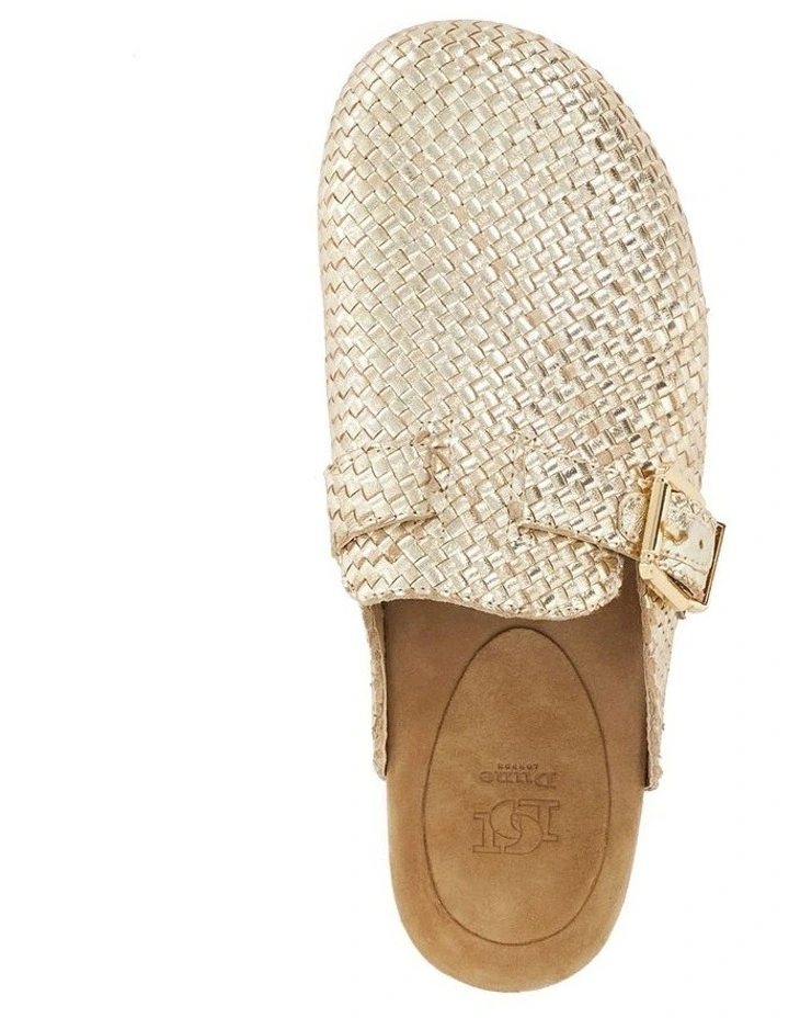 Glaized Slip On in Gold image 3