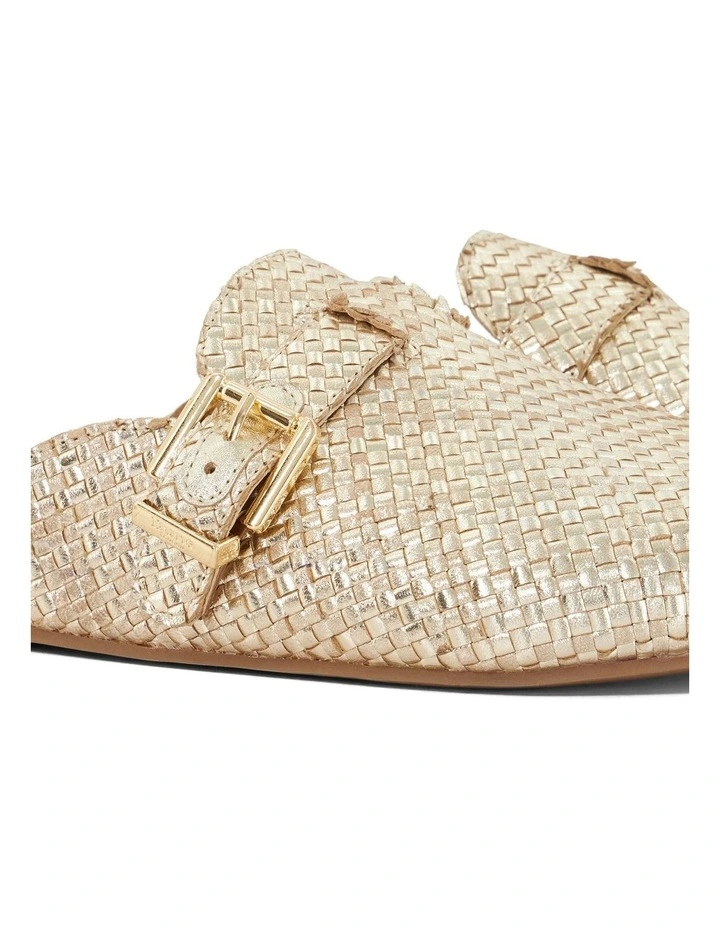 Glaized Slip On in Gold image 5
