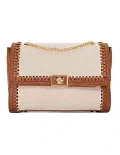 Diligently Clutch In Tan