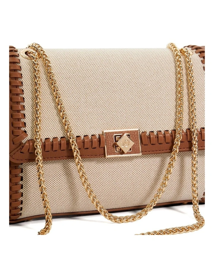 Diligently Clutch In Tan image 5
