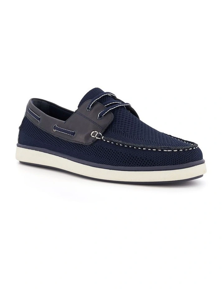 Blaim Boat Shoe In Navy image 2