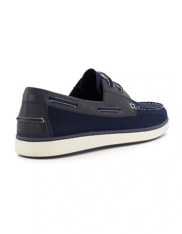 Blaim Boat Shoe In Navy image 4