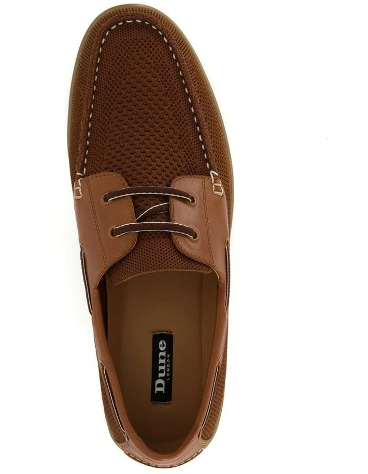 Blaim Boat Shoe In Tan image 3