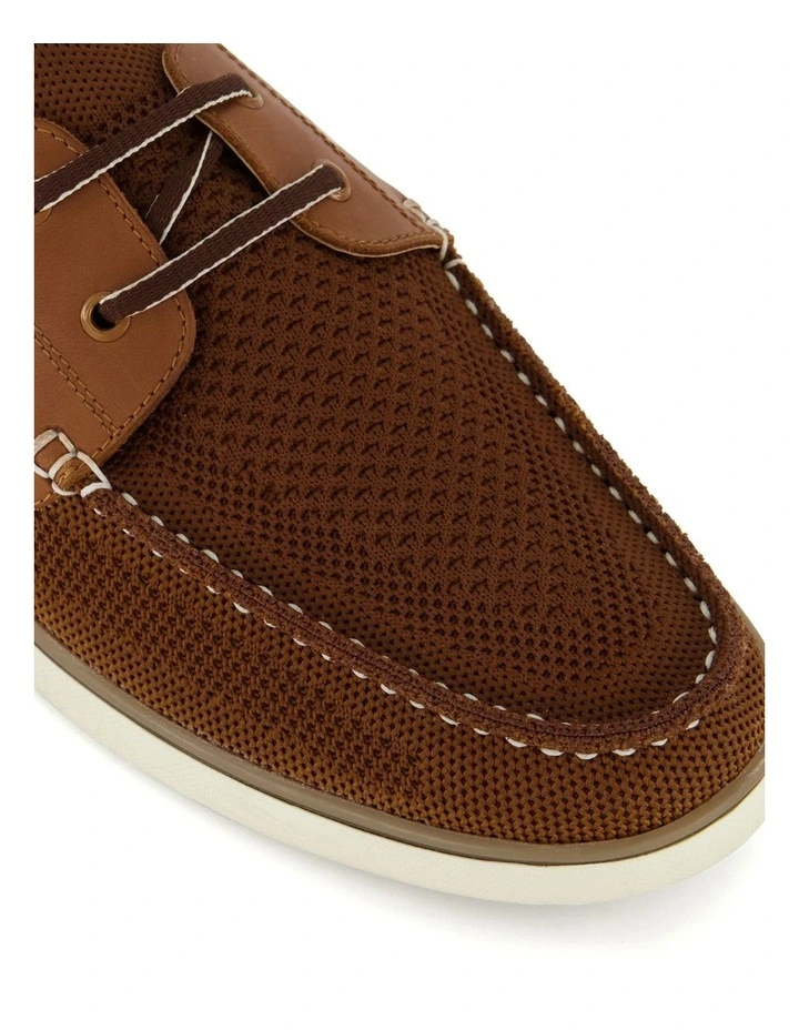 Blaim Boat Shoe In Tan image 5