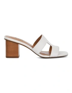 Jupe Sandal in White