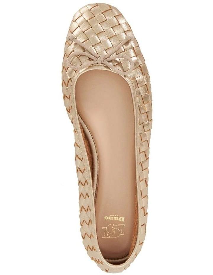Heat Ballet Flat in Gold image 4