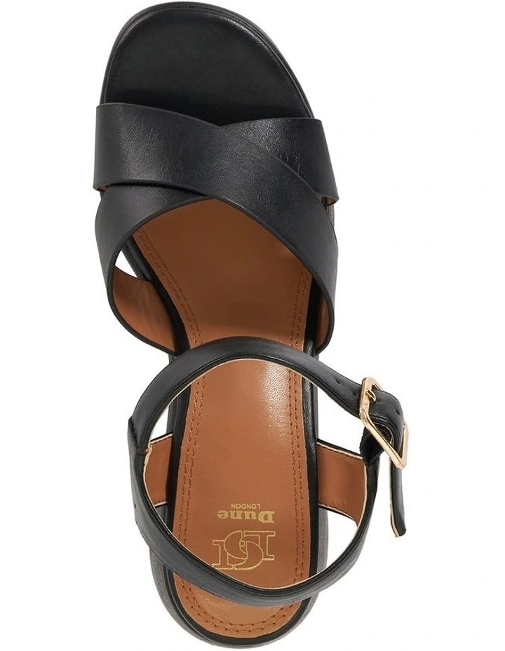 Jolanda Heeled Sandal in Black image 3