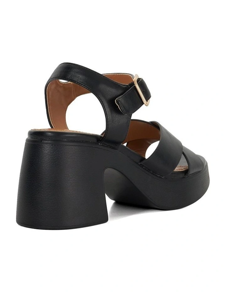 Jolanda Heeled Sandal in Black image 4