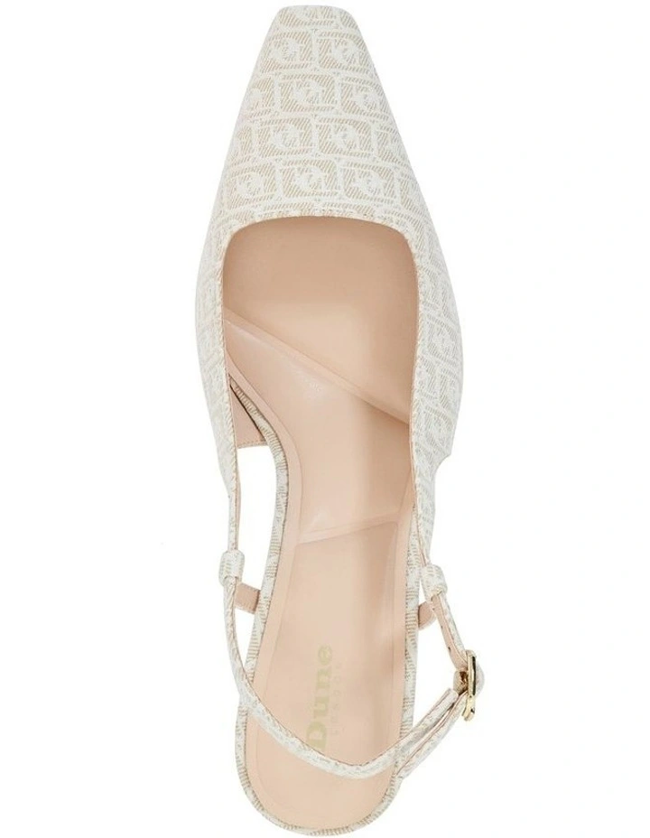 Dancing Slingback Pump In Nude image 4