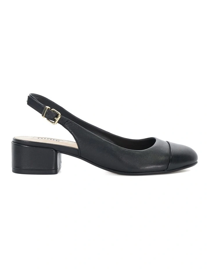 Casing Low Block Heel In Black image 1