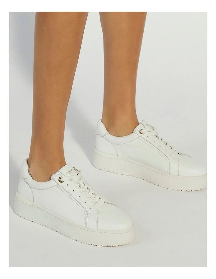Emeelia Sneaker In Gold image 2
