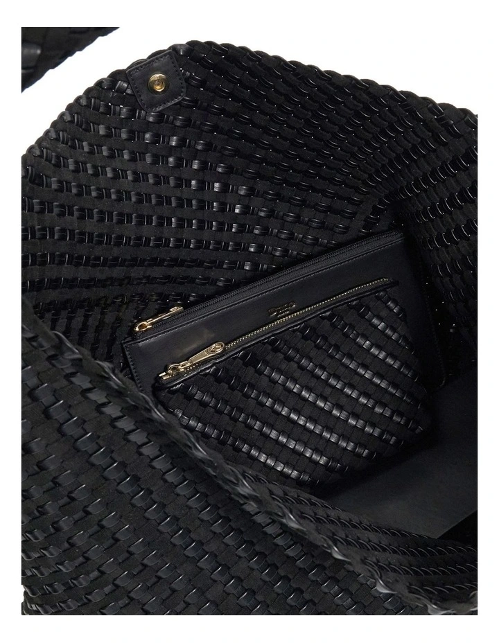 Deliberate Tote Bag in Black image 4
