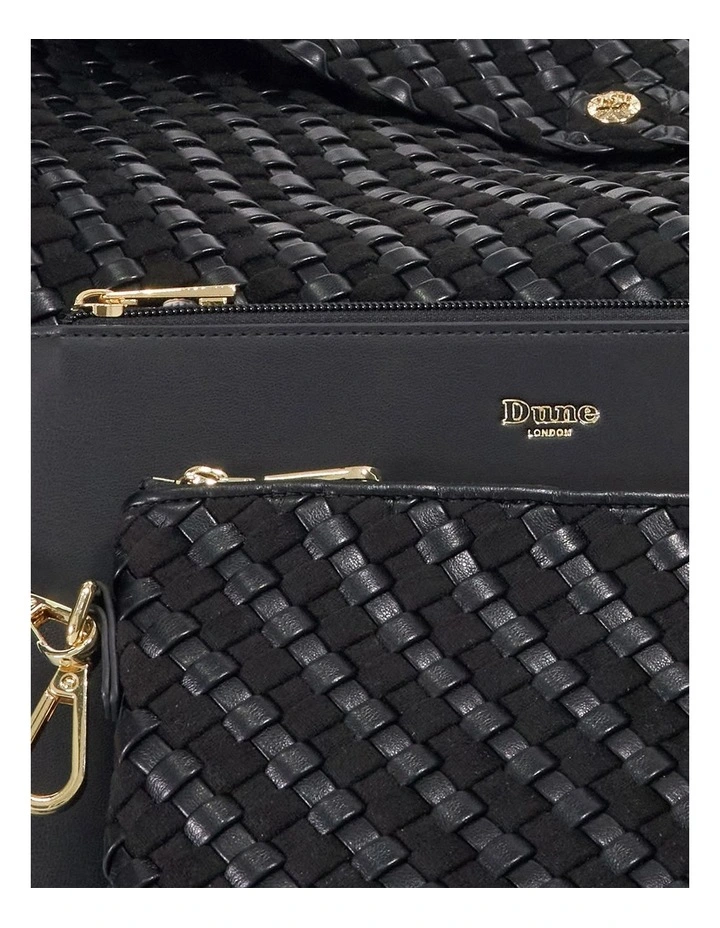 Deliberate Tote Bag in Black image 5