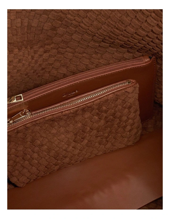 Deliberate XL Tote In Brown image 3