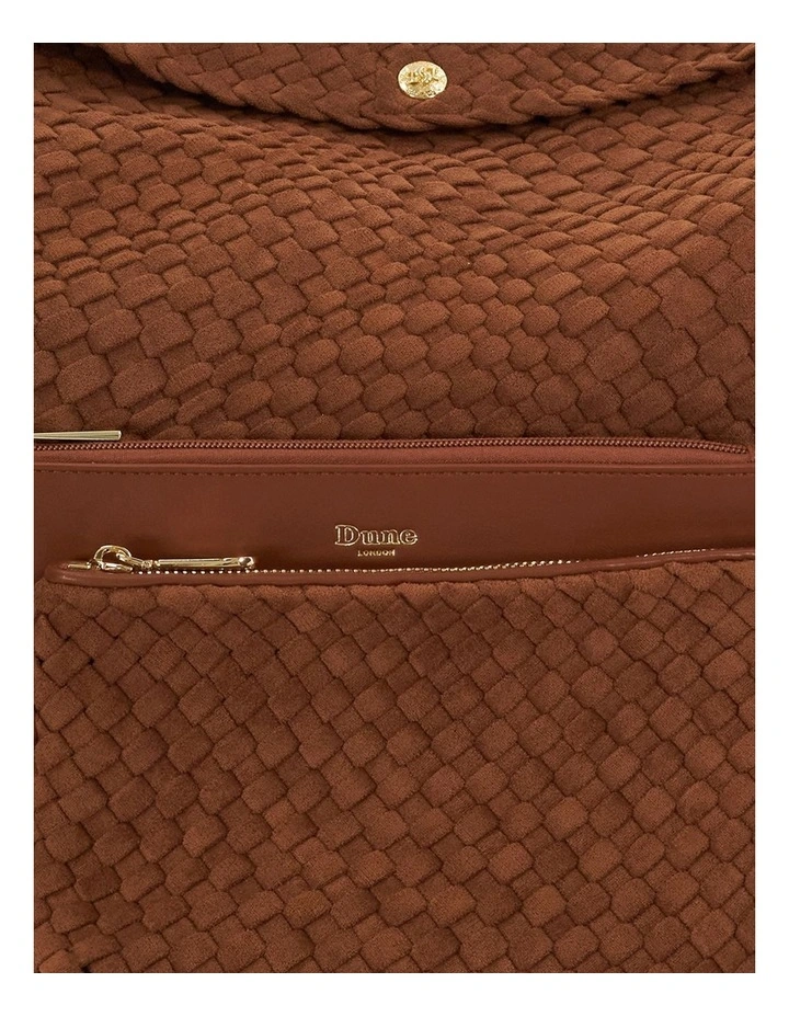 Deliberate XL Tote In Brown image 5