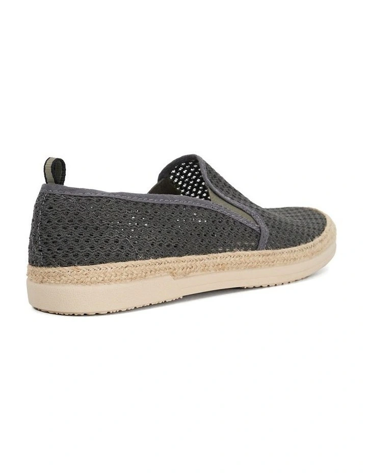 Fisherr Espadrille In Grey image 4
