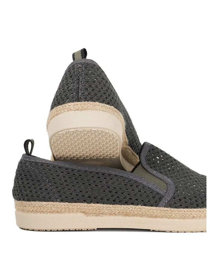 Fisherr Espadrille In Grey image 5