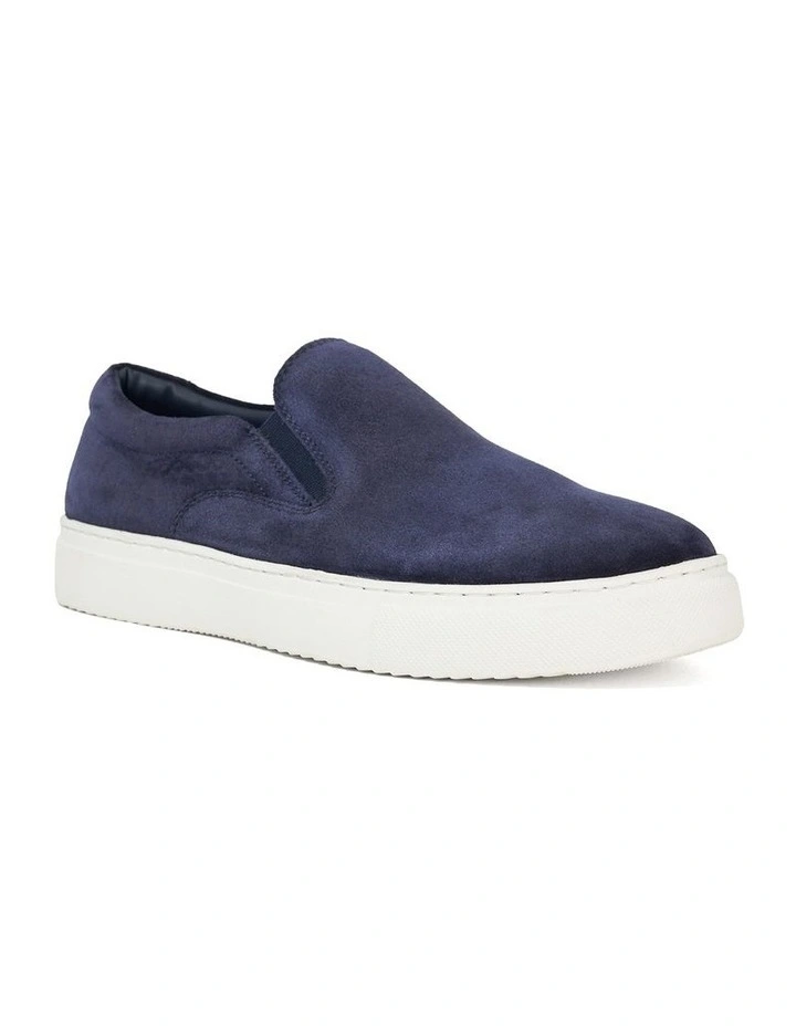Tillos Slip On In Navy image 2