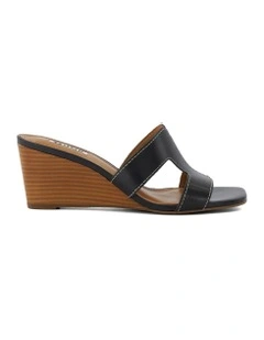 Koupe Wedge In Black