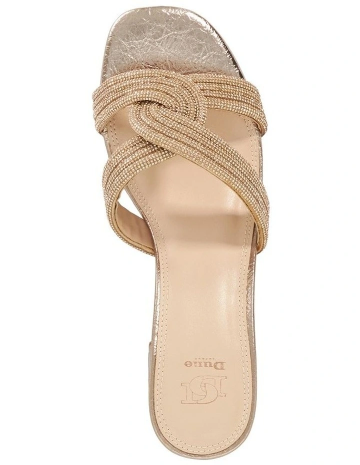 Movey Heeled Sandal in Rose image 3