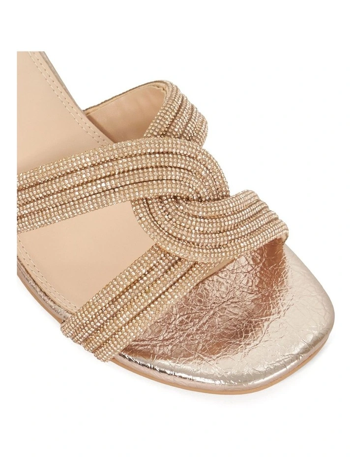 Movey Heeled Sandal in Rose image 5