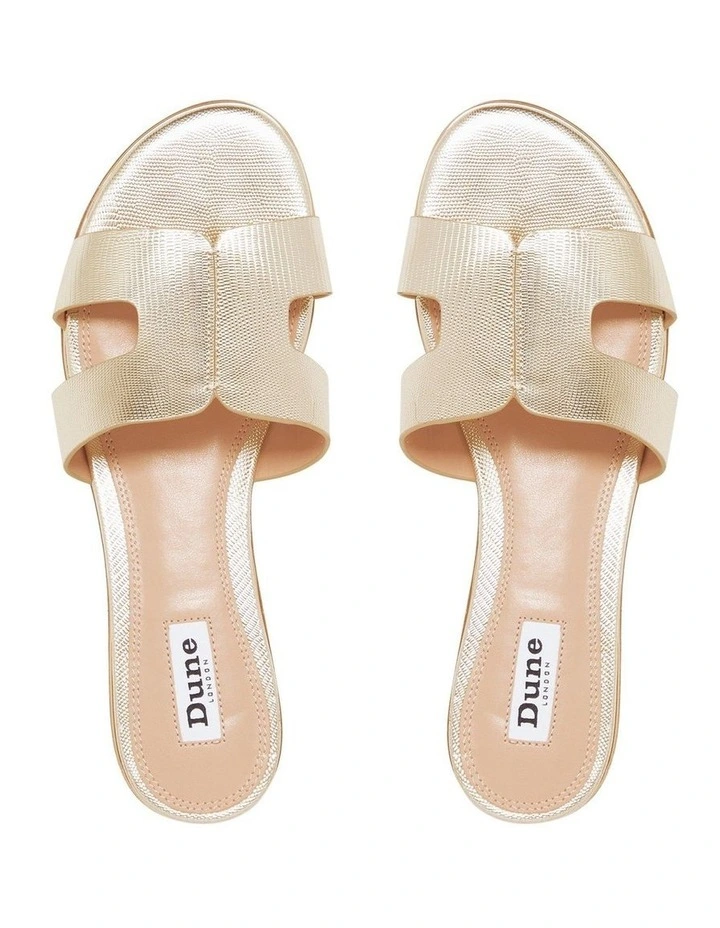 Loopers Sandal in Gold image 3